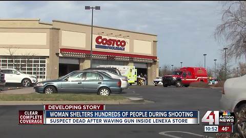 Lenexa woman opens home to stranded Costco shoppers, employees after shooting