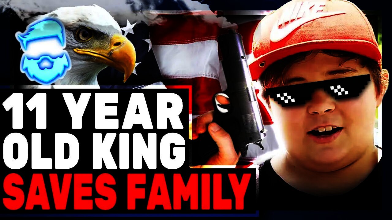 11 Year Old KING Protects Home & Mocks Intruder After!