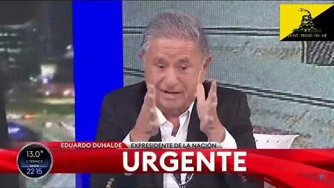 Diputado José Luis Espert en 'A Dos Voces' con Marcelo Bonelli y Edgardo Alfano TN