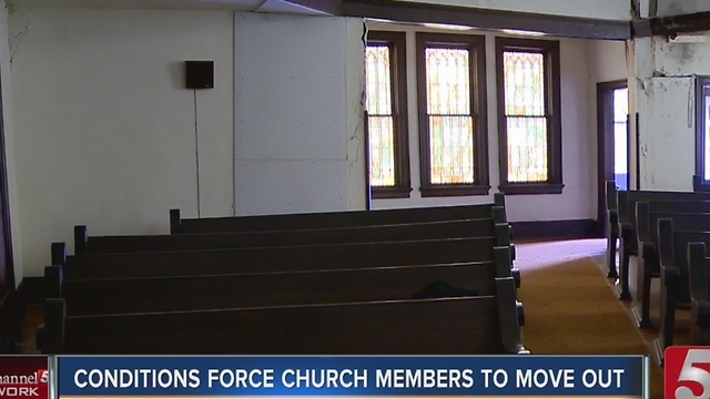 Congregation Moves Out As 105-Year-Old Church Falls Apart