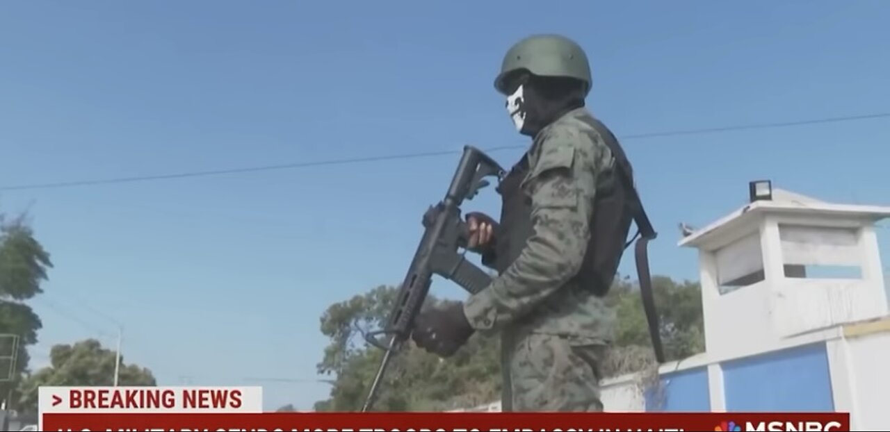 U.S. military deploys additional troops to embassy in Haiti