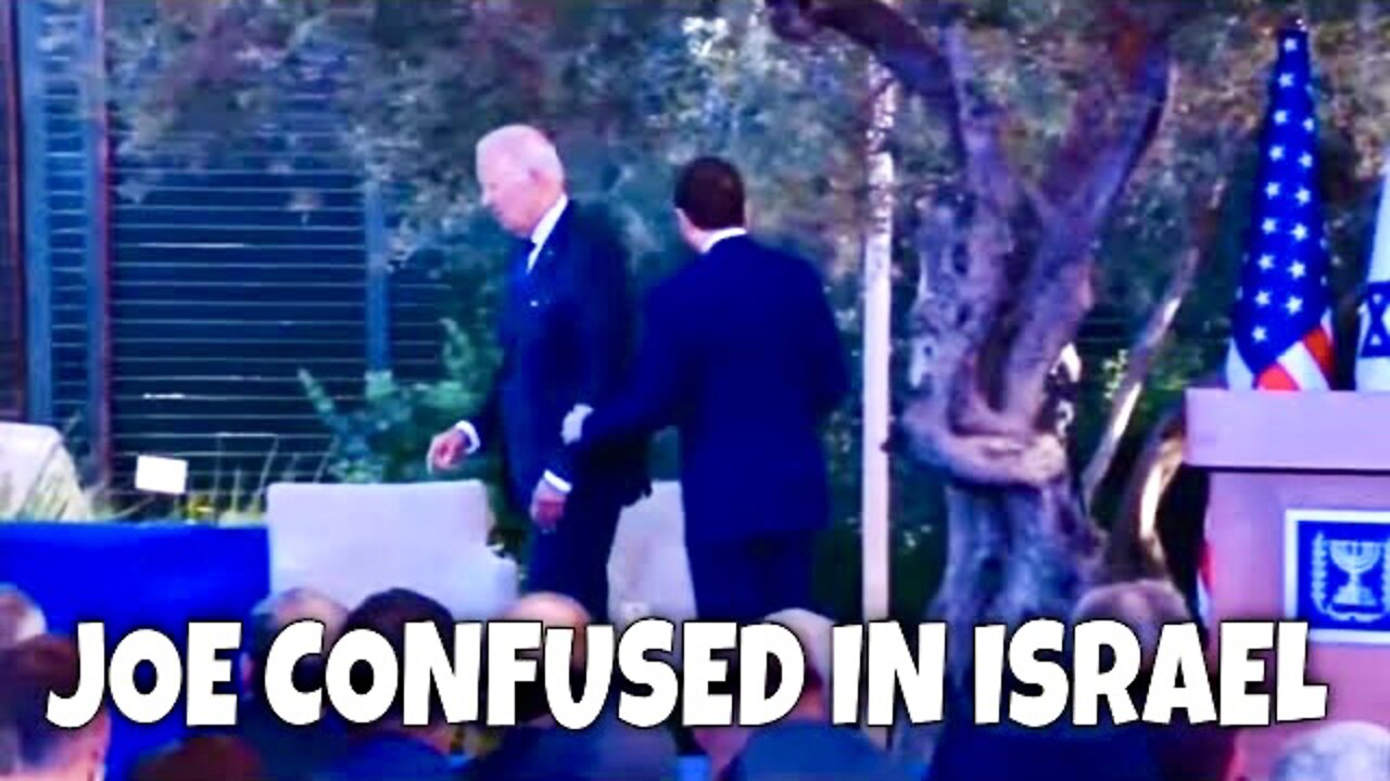 Joe’s Clown Show 🤡 comes to Israel, in a new LAND OF CONFUSION