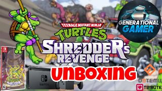 Limited Run Games - TMNT Shredder’s Revenge (Switch) Live Unboxing