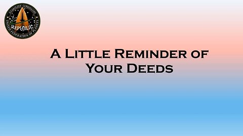 83-19 (I)_A Little Reminder Of Your Deeds