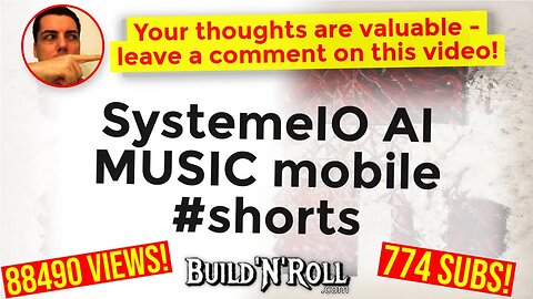 SystemeIO AI MUSIC mobile #shorts
