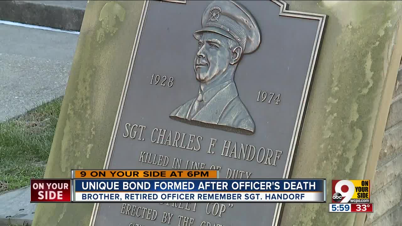 Unique bond formed after officer's death