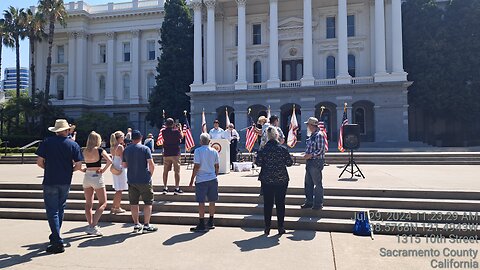 New California PROCLAMATION # 5 CA Capitol Steps July 29, 2024
