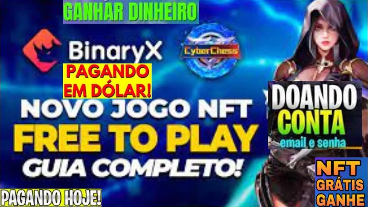 CYBERCHESS DOANDO CONTA GRATUITA / TUTORIAL COMPLETO