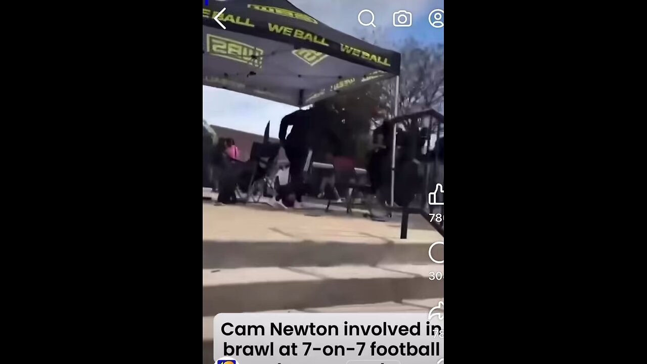 Thugs Tried to Jump Cam Newton