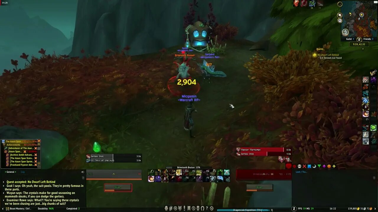 World of Warcraft Dragonflight No Dwarf Left Behind