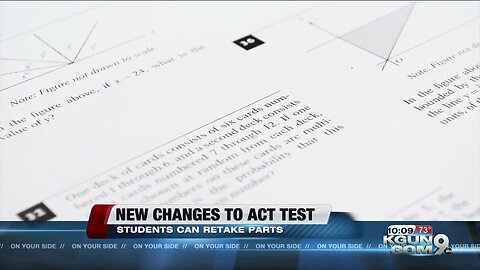 Students will soon be able to improve ACT scores