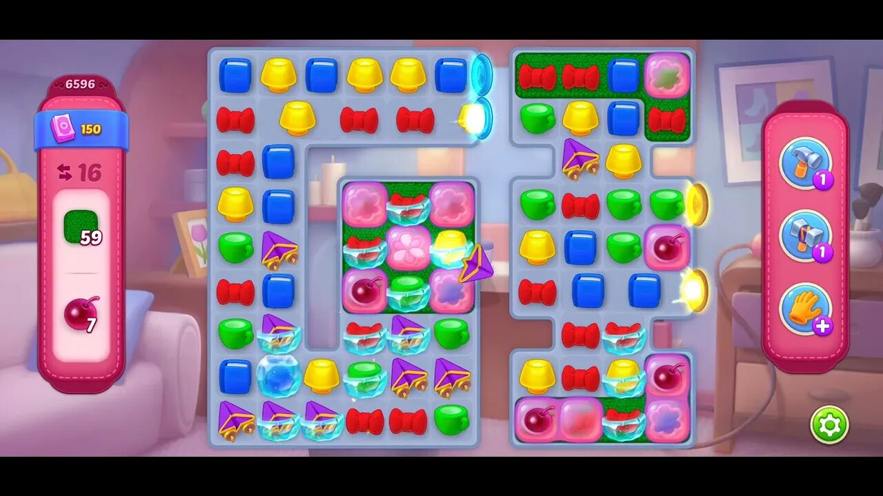 Playrix Homescapes Gameplay Walkthrough Level 6596