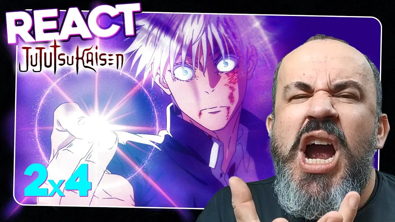 TUDO MUDA AQUI EM JJK! | GETO E GOJO vs TOJI. | React JUJUTSU KAISEN ep 4 temporada 2