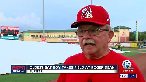 Don Mackay Oldest Bat Boy 7/24