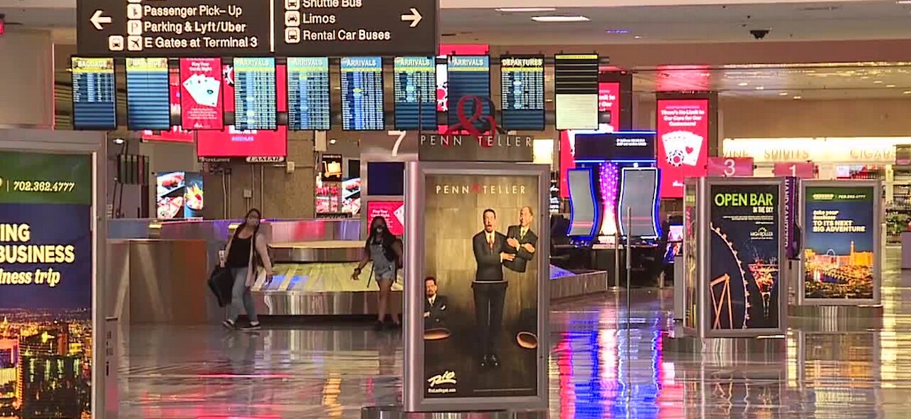 McCarran Terminal 1 temporarily closes economy