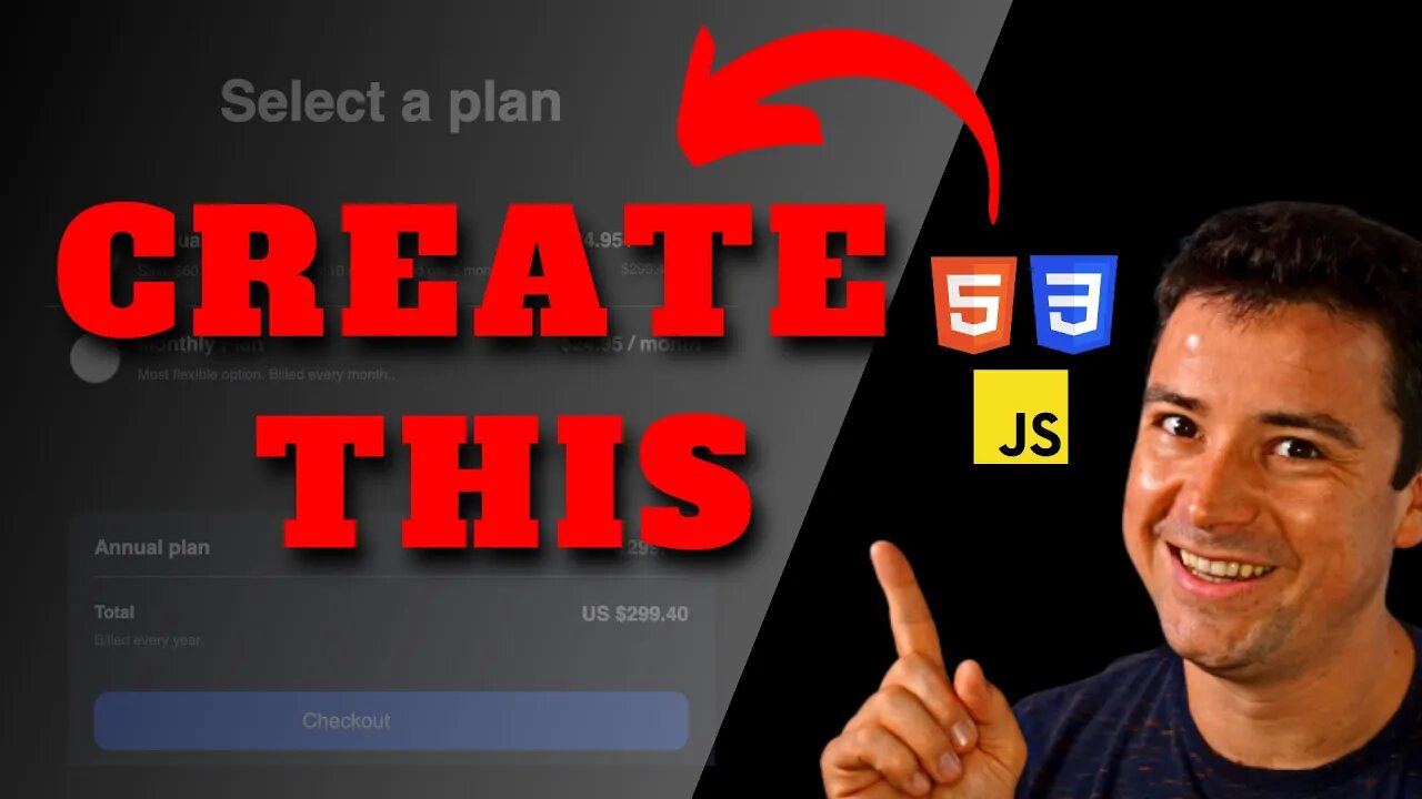How to Create a Checkout Page using HTML, CSS, and JS | Step-by-Step Tutorial
