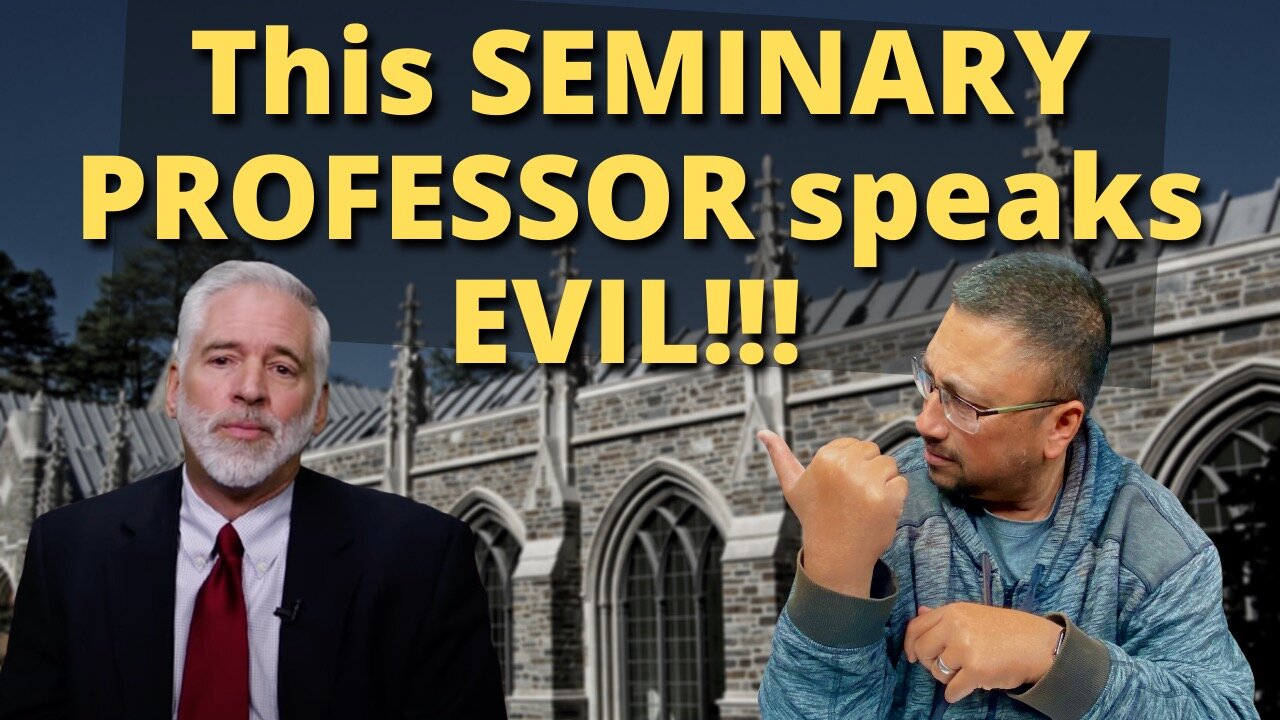 This seminary professor says CHRISTIANS are a THREAT!!!