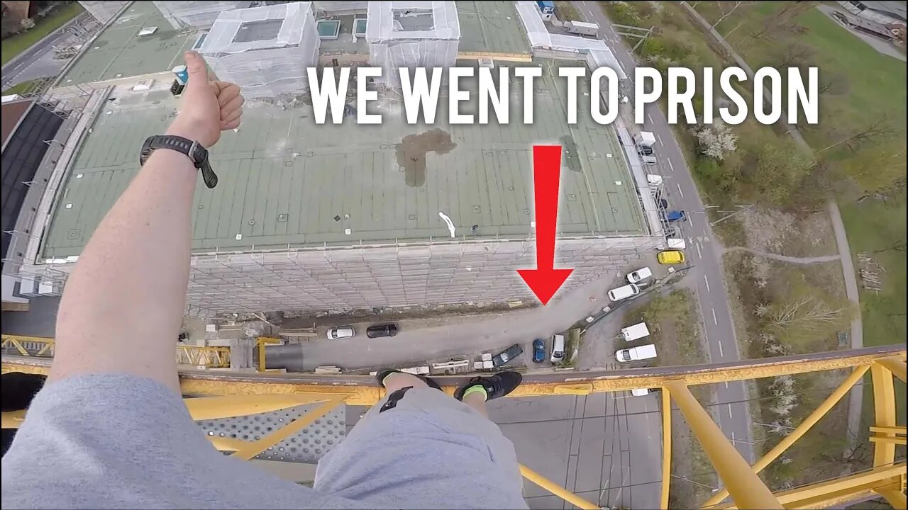 I WENT TO PRISON IN SWITZERLAND FOR CRANE CLIMB!! *I'M BAAAACK*