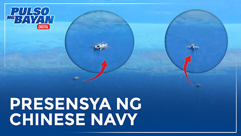 Presensya ng Chinese Navy sa West Philippine Sea, nakababahala ayon kay PBBM