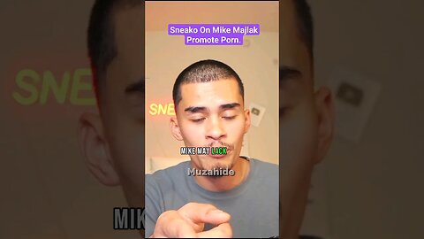 Sneako On Mike Majlak Promote Corn 🌽. #muzahide Muzahide #shorts #sneako