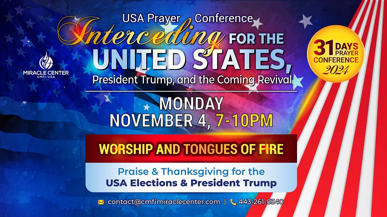 Praise and Thanksgiving for the USA Elections and President Trump