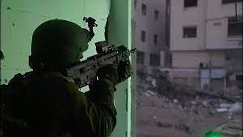 Israeli tanks and soldiers search Gaza’s Shifa Hospital compound.