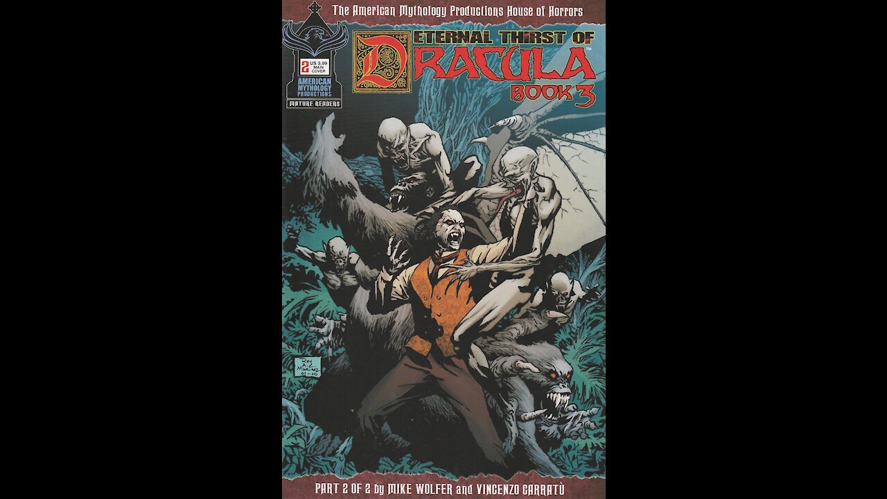Eternal Thirst of Dracula, Book 3 -- Issue 2 (2020, American Mythology) Review
