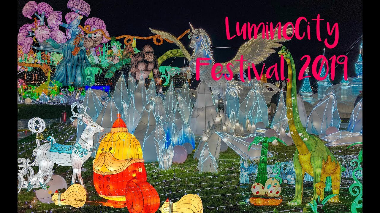 LuminoCity Light Festival 2019 on Randalls Island in New York.