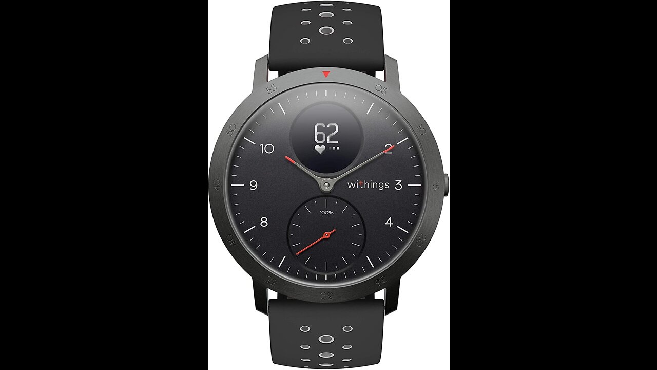 Sponsored Ad - Withings ScanWatch - Hybrid Smartwatch & Activity Tracker with Connected GPS, He...