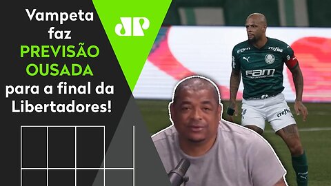 "Eu acho que o Felipe Melo..." Vampeta SURPREENDE ANTES da FINAL Palmeiras x Santos!