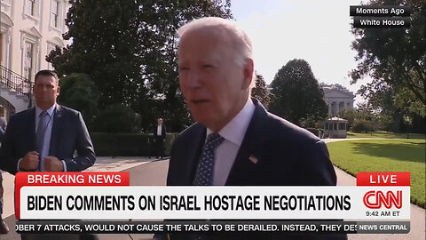 Biden Takes A Break From Sleeping On A Beach To Say Netanyahu Is 'Not Doing Enough' For Hostages