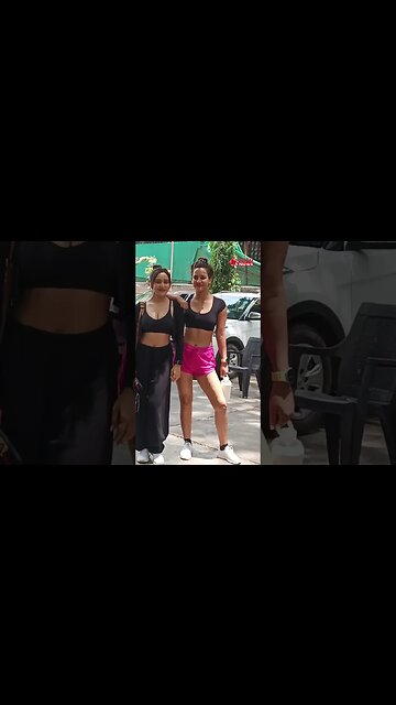 Neha Sharma With Sister Spotted After Work out Session #shorts #nehasharma #viral