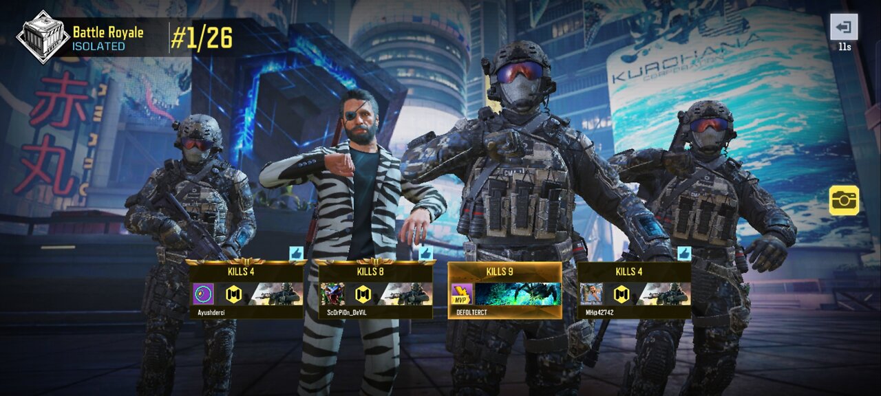 Codm swage gaming on andro version