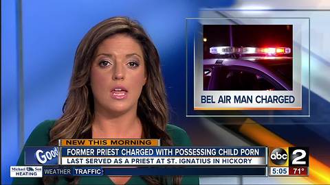 Former priest from Bel Air charged with making, possession of child porn