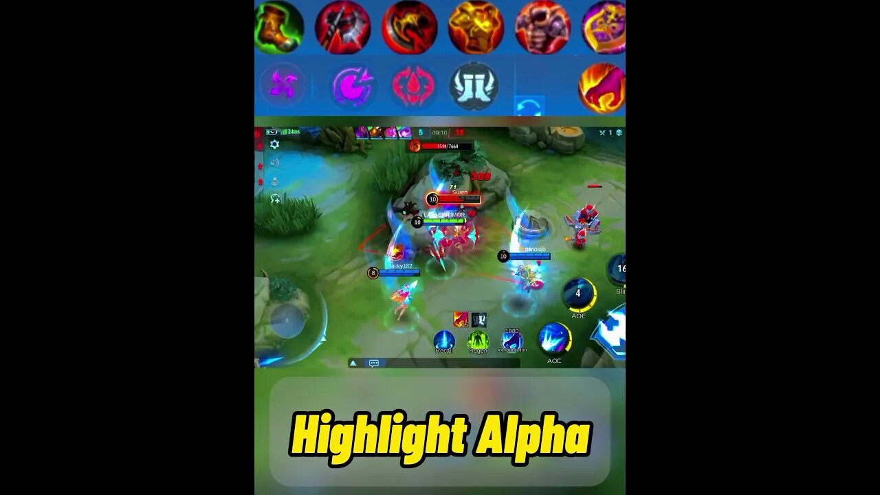 ALPHA #mobilelegend #mpl #mlbb #mlbbesports #gameplay #shorts #shortsvideo #mplid #gaming #mplsg