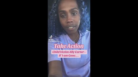 Ally Carter who was trafficked by Child Protective Services