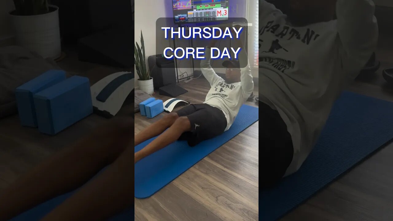 Fit Trader Movement of the day: Thursday Core Building Day. Exercise for traders