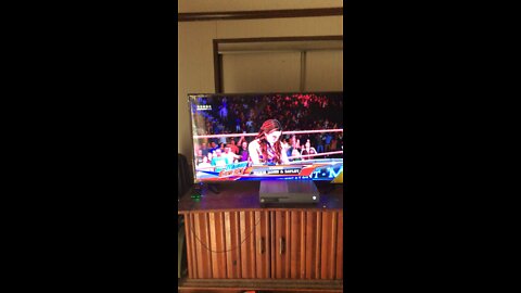 Mickey James&Bayley Win Over Naomi$Maryse