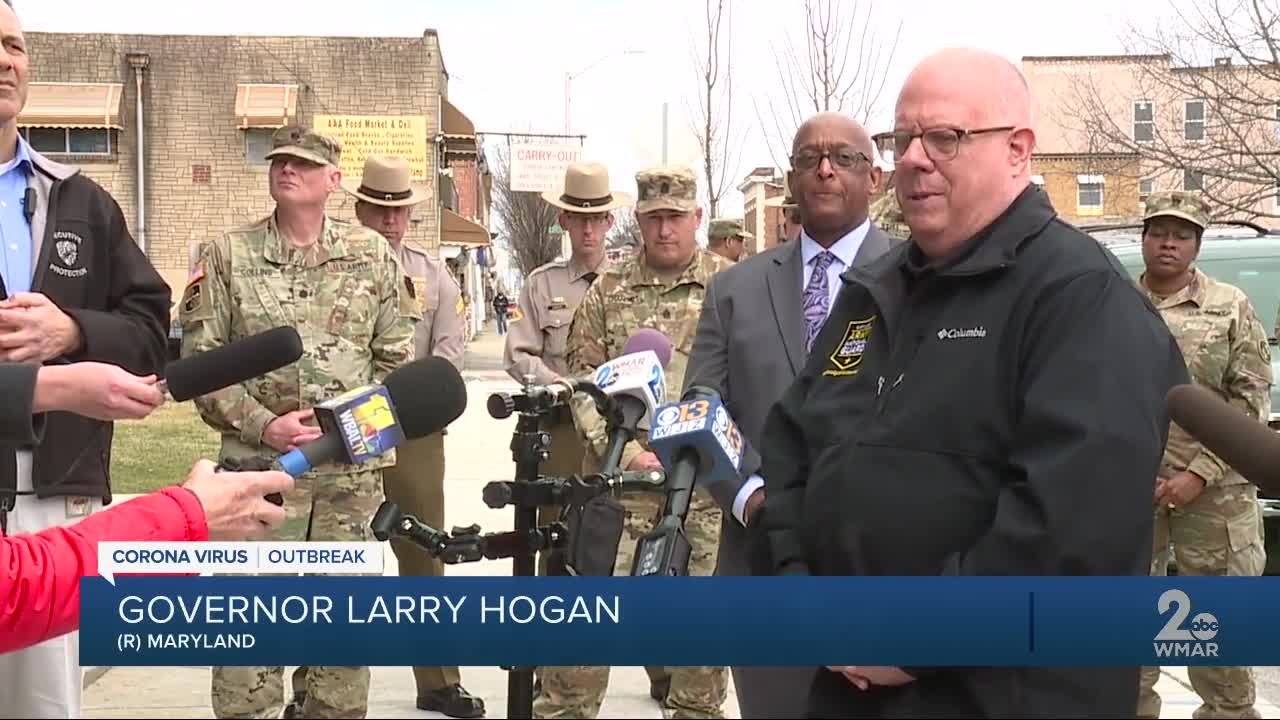 Officials visit meal distribution center, Baltimore City operating 50+ sites