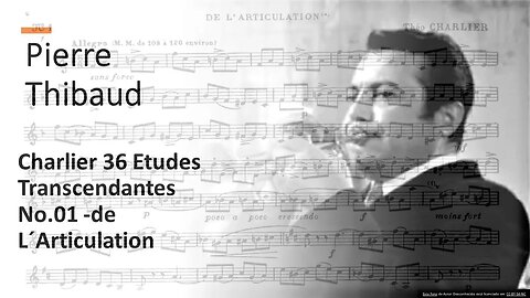 [TRUMPET ETUDE] Charlier 36 Etudes Transcendantes No.01 -de L´Articulation C Trumpet -Pierre Thibaud