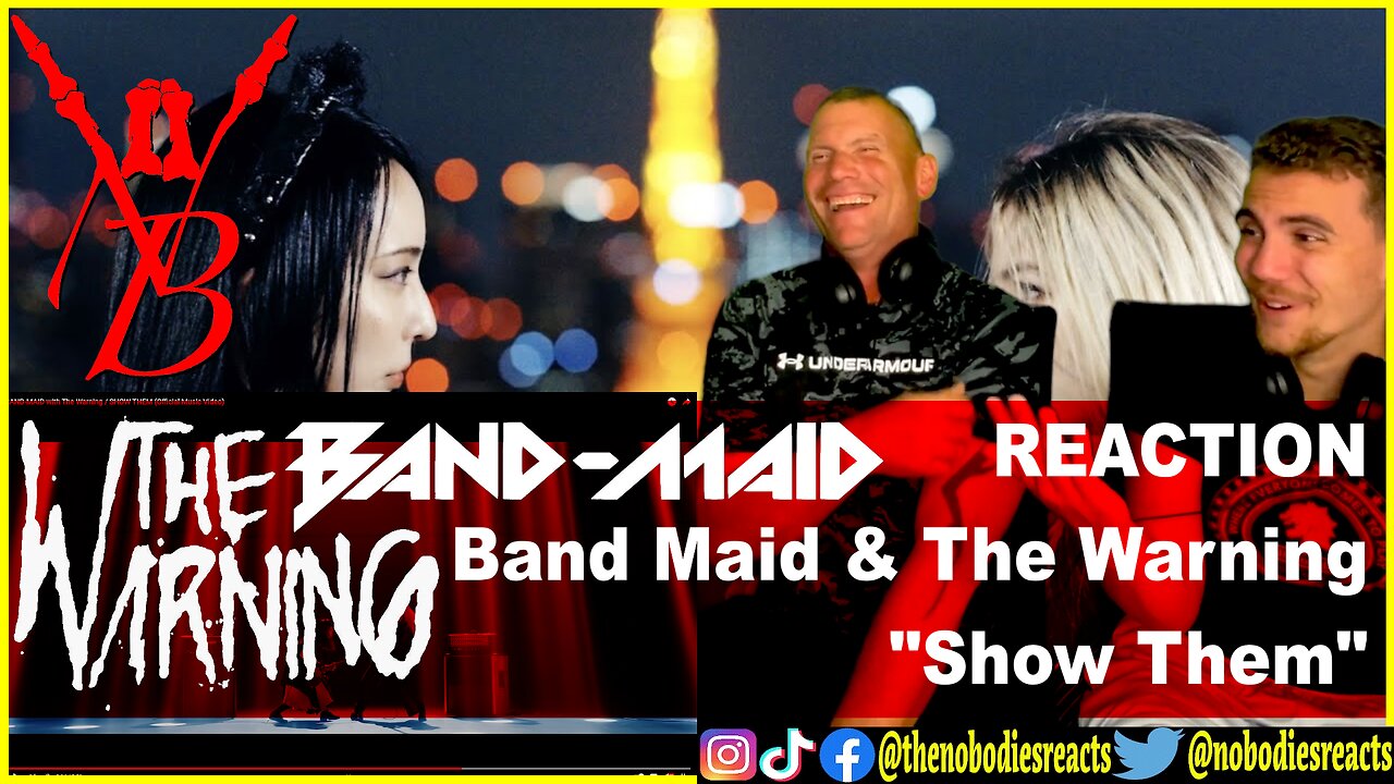 REACTION to Band Maid & The Warning "Show Them"!