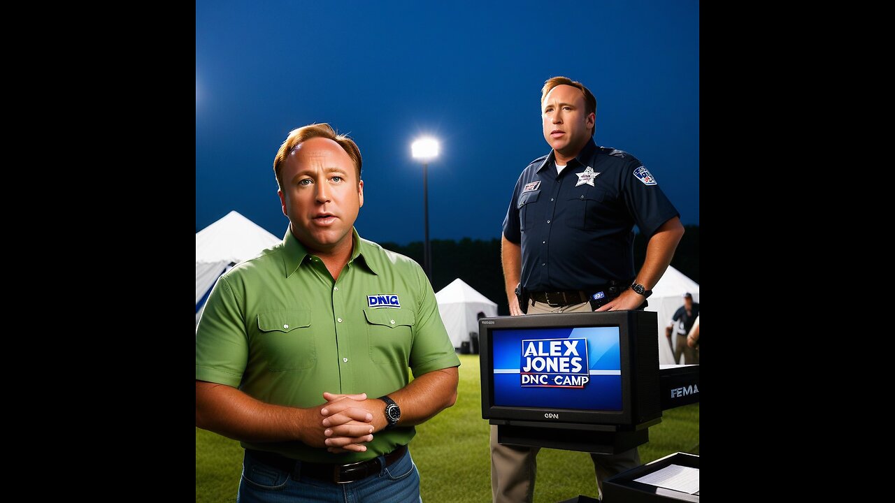 Alex Jones at the DNC FEMA Camp (August 25, 2008)