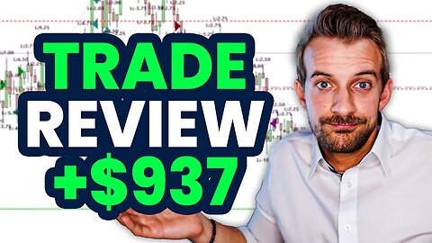 Profitable Trade Review on a Tough Day! $937 Profit