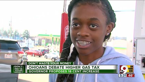 Drivers react to Gov. DeWine's proposal to raise Ohio gas tax