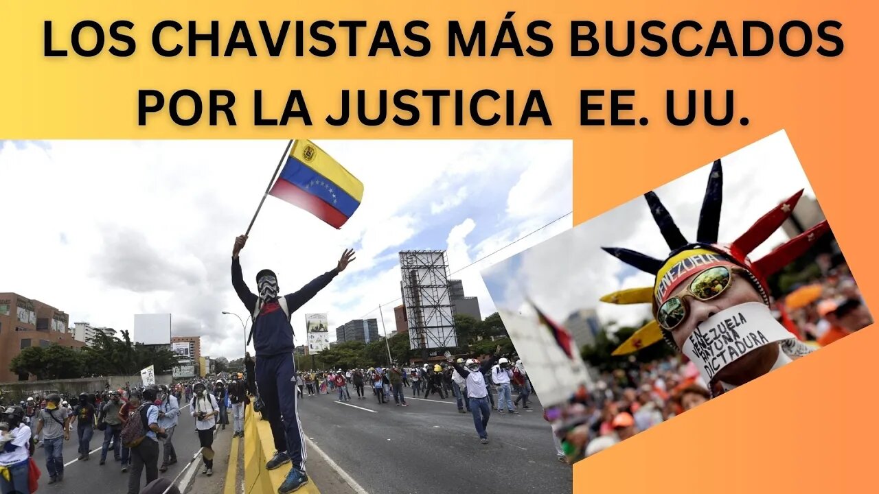 ESTOS SON LOS VENEZOLANOS PRÓFUGOS DE LA JUSTICIA DE EE. UU.