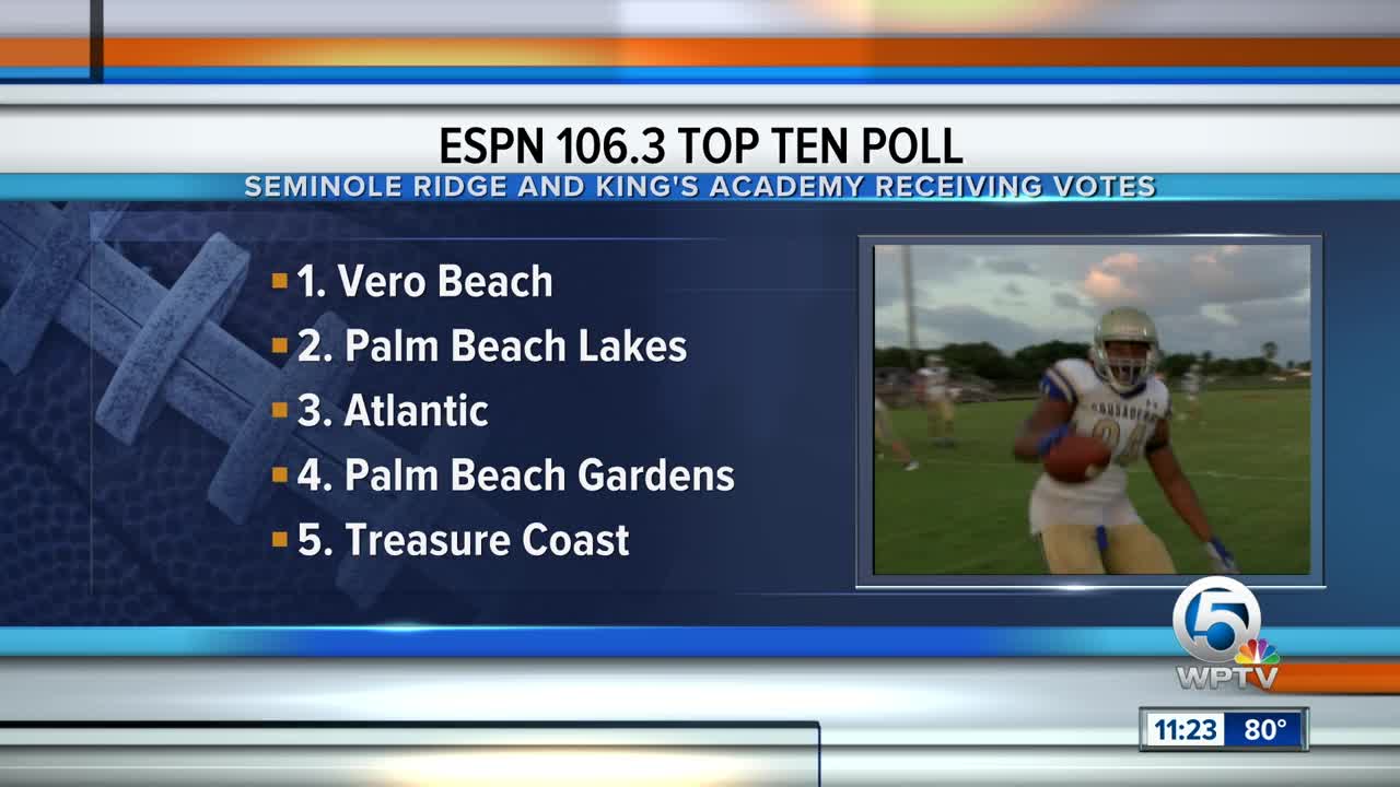 ESPN Top 10 Poll 10/21