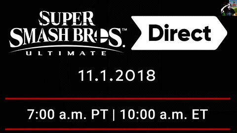 Super Smash Bros Nintendo Direct 11.1.2018 LIVE REACTION!