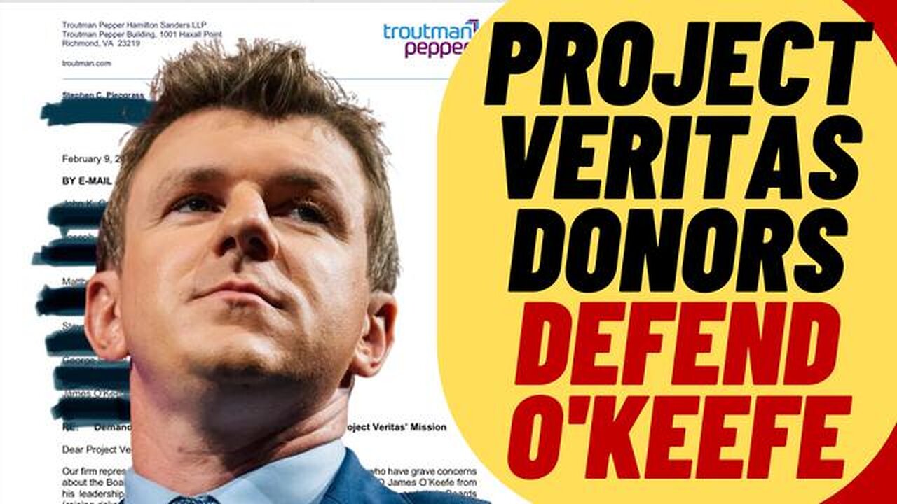 PROJECT VERITAS DONORS FILE CEASE AND DESIST AGAINST BOARD COUP