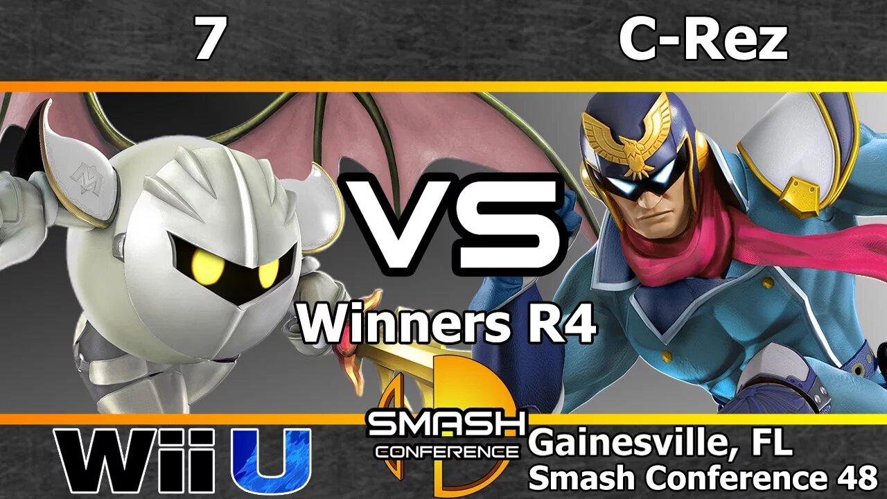 7 (Meta Knight) vs. C-Rez (C.Falcon & G&W) - Winners R4 - SC48