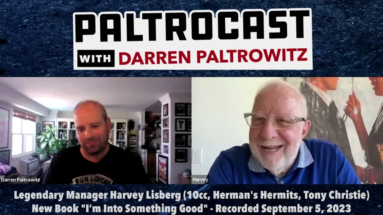 Harvey Lisberg On New Book "I'm Into Something Good," Herman's Hermits, 10cc, Snooker & More
